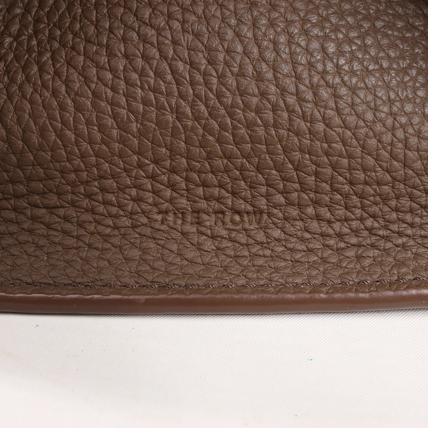 Sac à main The Row Soft Margaux 10 en cuir marron, 2 en 1