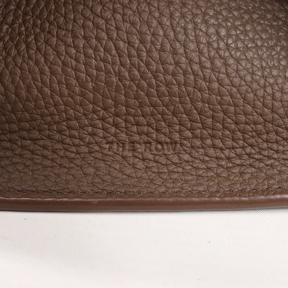 Sac à main The Row Soft Margaux 10 en cuir marron, 2 en 1