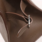 The Row Soft Margaux 10 Leather 2Way Handbag in Brown