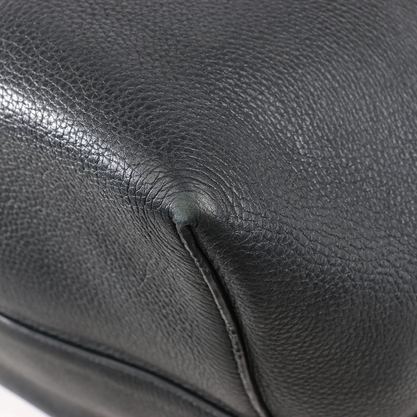 The Row Park Tote Medium Leather Shoulder bag in Black