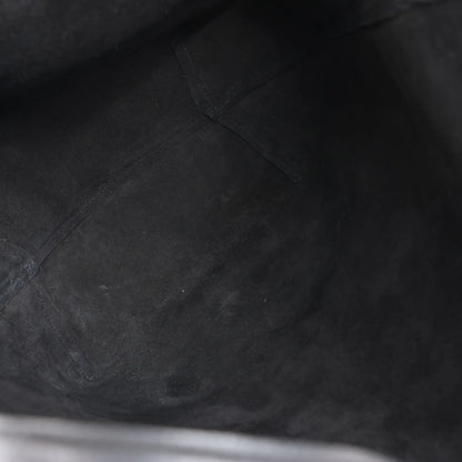 The Row Park Tote Medium Leather Shoulder bag in Black