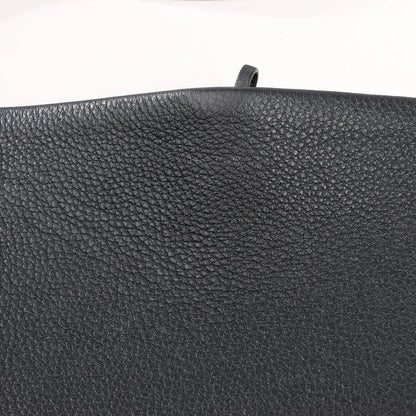 The Row Park Tote Medium Leather Shoulder bag in Black