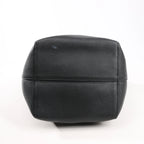 The Row Park Tote Large Leather Shoulder bag in Black