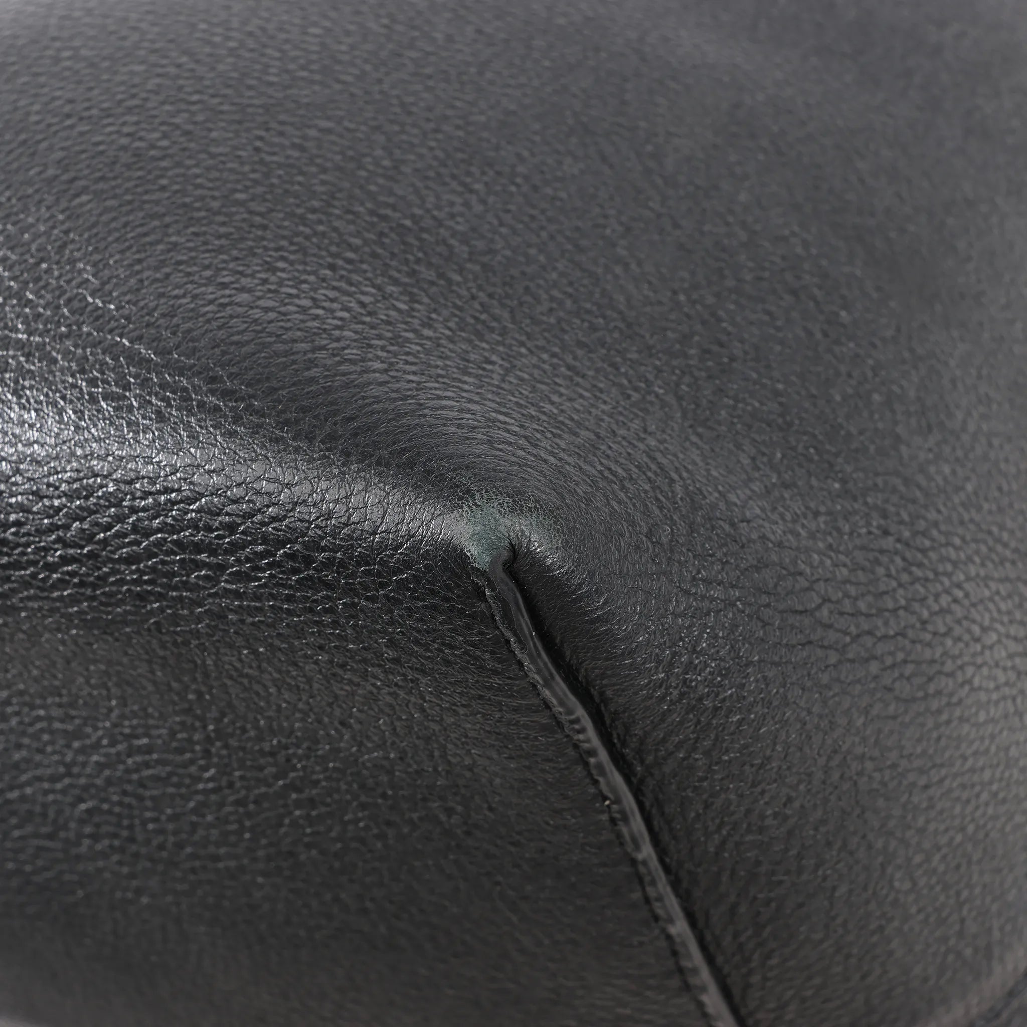 The Row Park Tote Large Leather Shoulder bag in Black