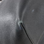 The Row Park Tote Large Leather Shoulder bag in Black