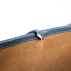 The Row Park Tote Small Leather Shoulder bag in Blue