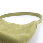 The Row Park Tote Small Leather Shoulder bag in Green