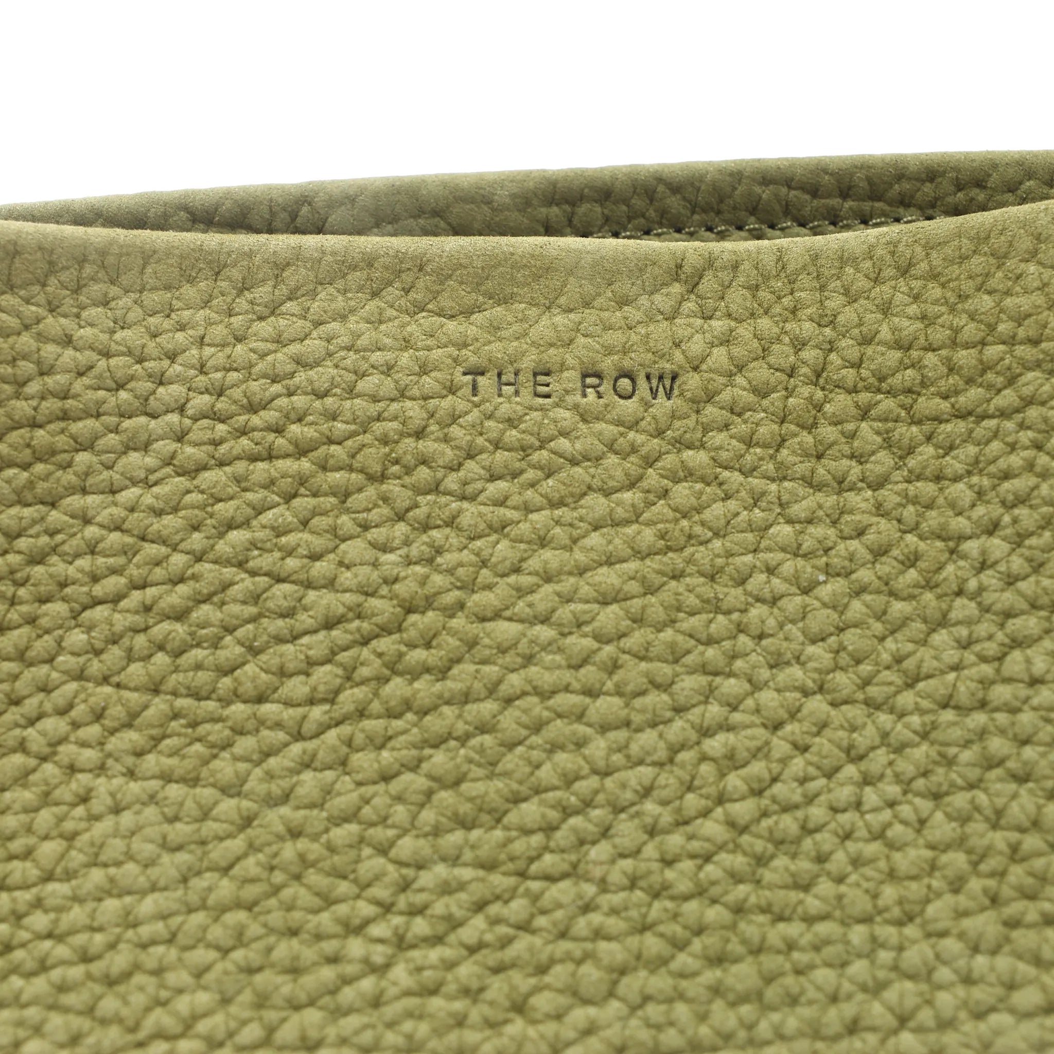 Bolso de hombro The Row Park Tote Small de cuero en verde