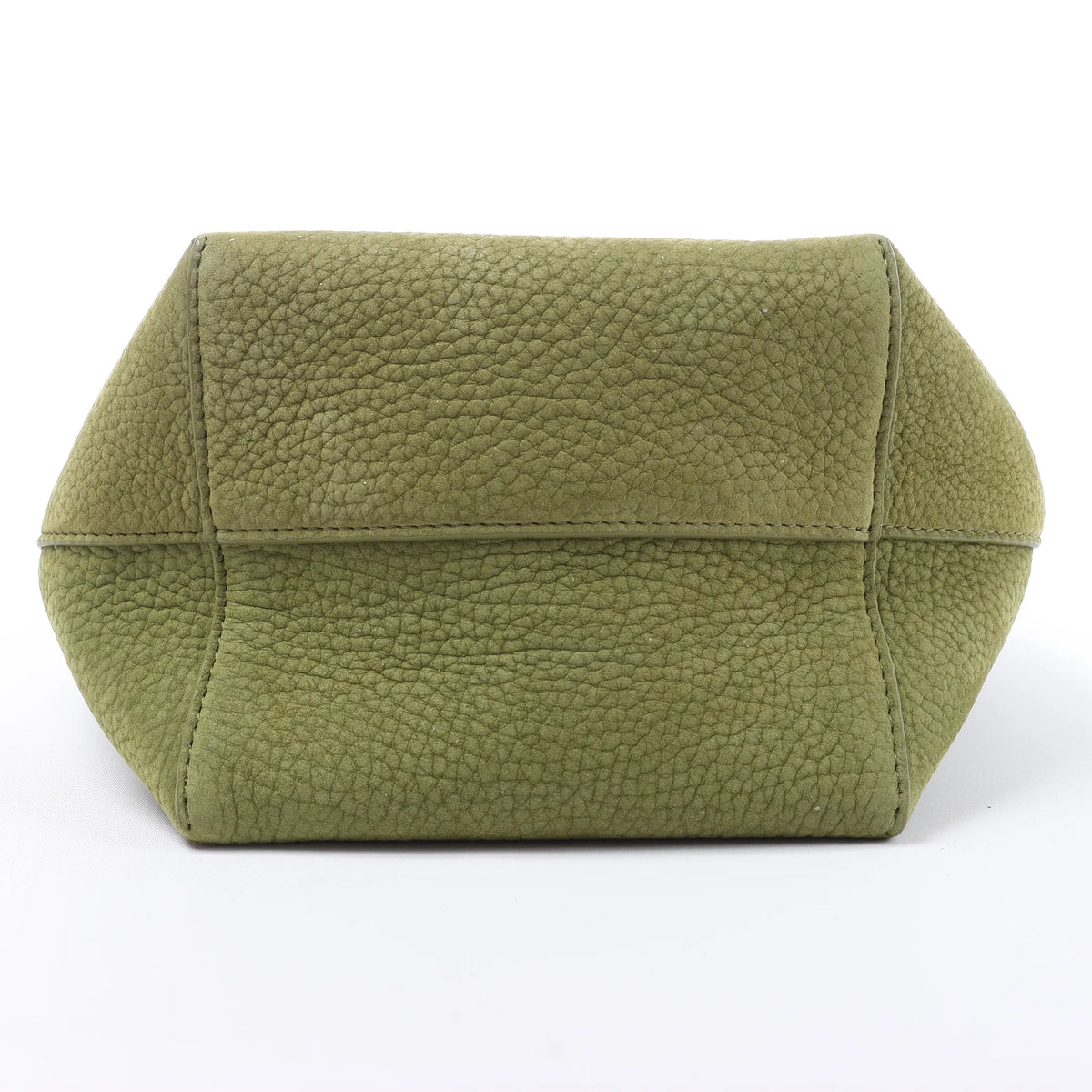 The Row Park Tote Small Leather Shoulder bag in Green