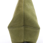 The Row Park Tote Small Leather Shoulder bag in Green
