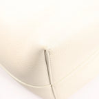 The Row Park Tote Small Leather Shoulder bag in Ecru
