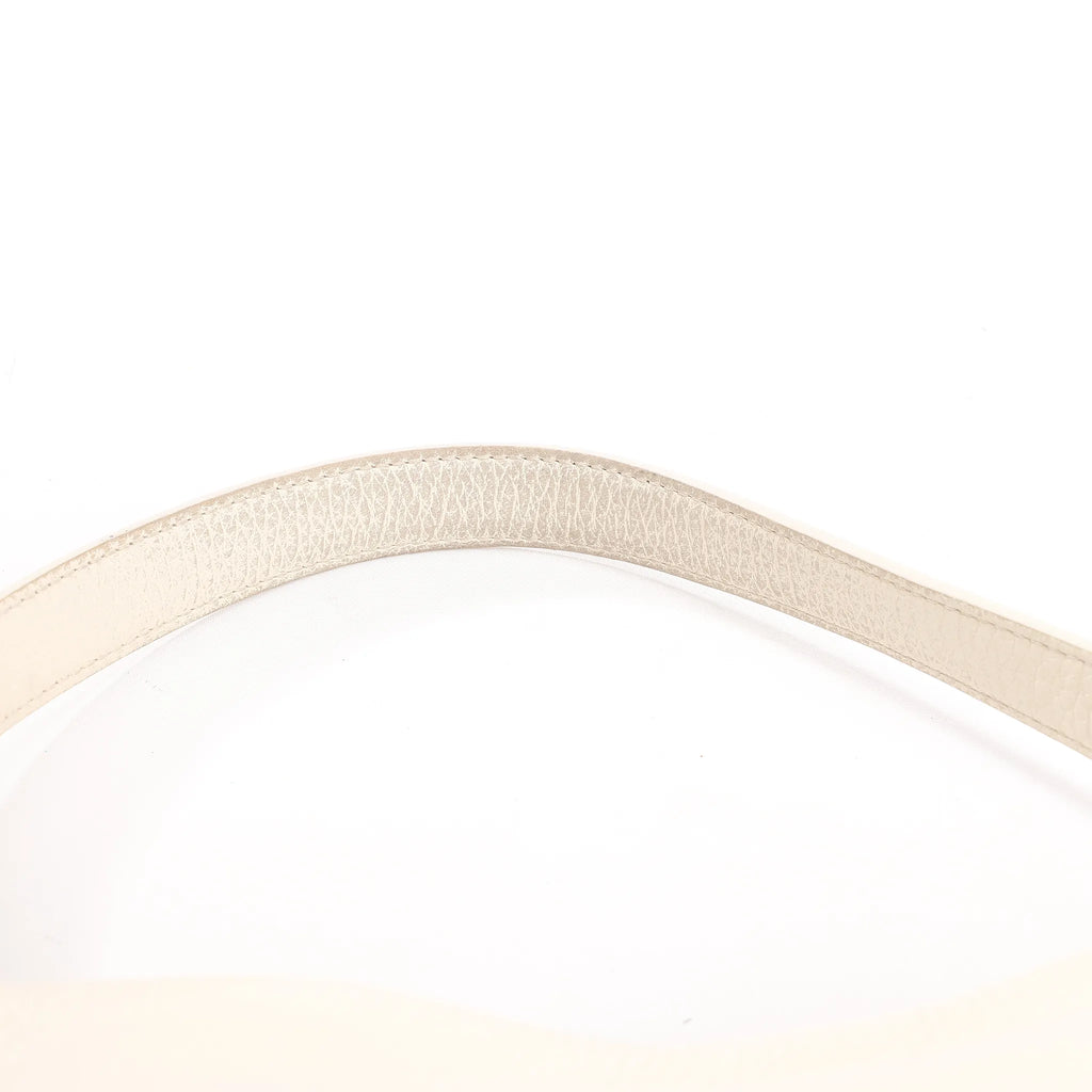 The Row Park Tote Small Leather Shoulder bag in Ecru