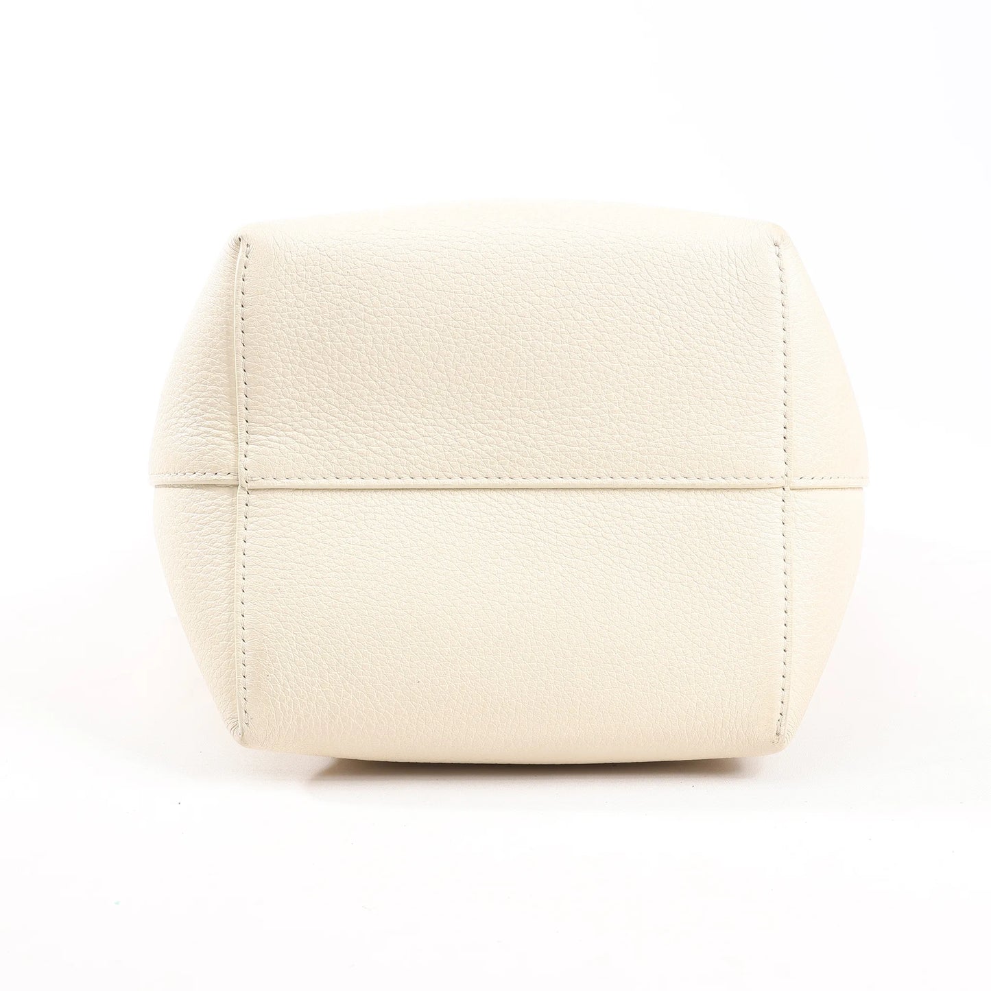 The Row Park Tote Small Leather Shoulder bag in Ecru