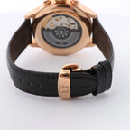 Tissot Chemin Des Tourelles T099.427.36.038.00 P11K02G2X PG x Leather AT Watch with Silver Dial