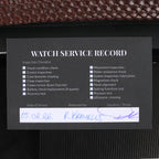 Tom Ford N.001 TFT001003 00276 SS & Leather QZ Watch with Black Dial