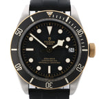 Tudor Black Bay S&G 79733N 1682483 SS Rubber x SS AT Watch with Black Dial