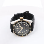 Tudor Black Bay S&G 79733N 1682483 SS Rubber x SS AT Watch with Black Dial
