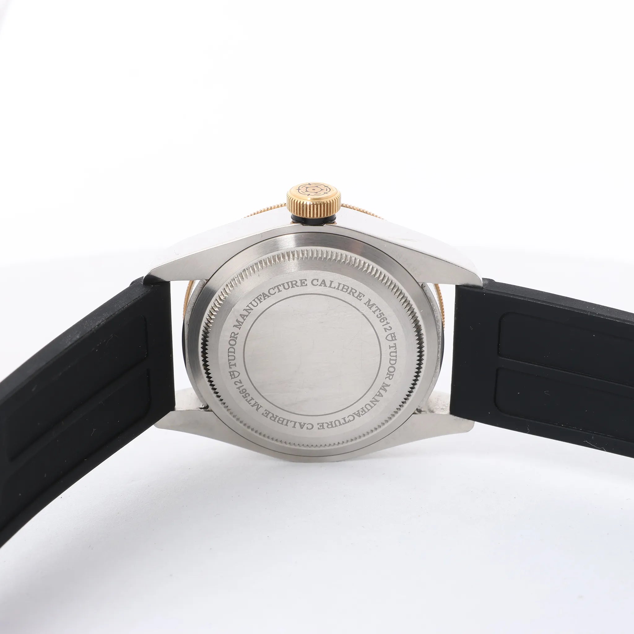 Tudor Black Bay S&G 79733N 1682483 SS Rubber x SS AT Watch with Black Dial