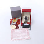 Tudor Chronautic 79380P 832584 SS AT Watch with Black Dial