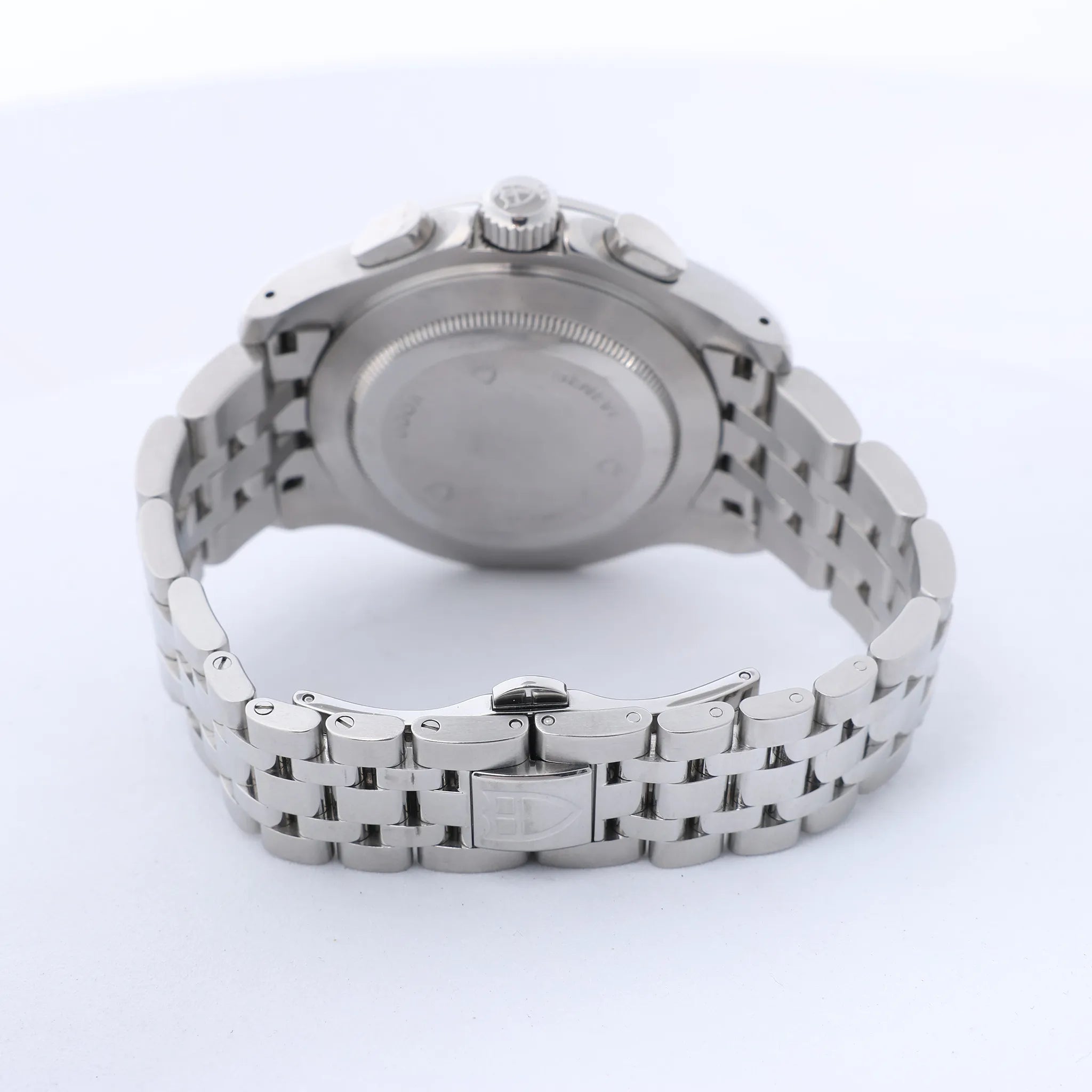 Tudor Chronautic 79380P 832584 SS AT Watch with Black Dial