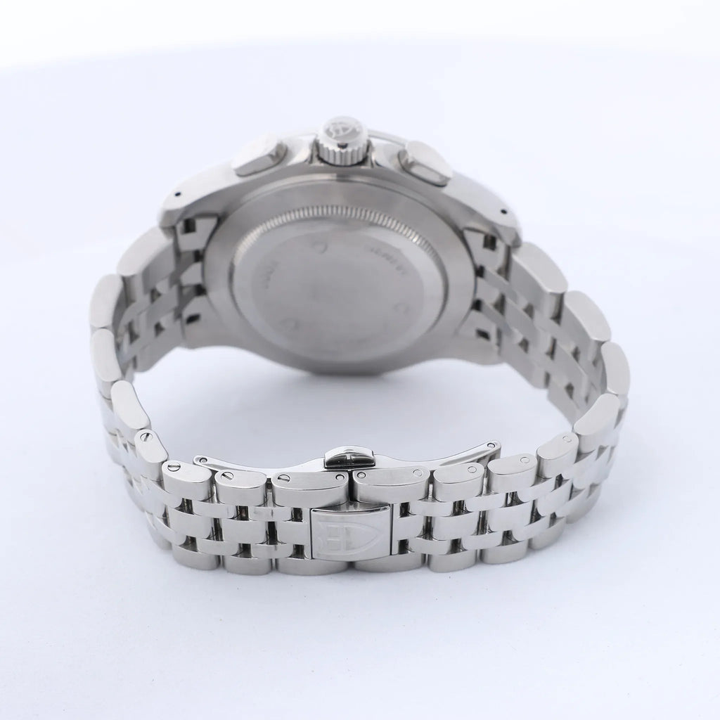 Tudor Chronautic 79380P 832584 SS AT Watch with Black Dial