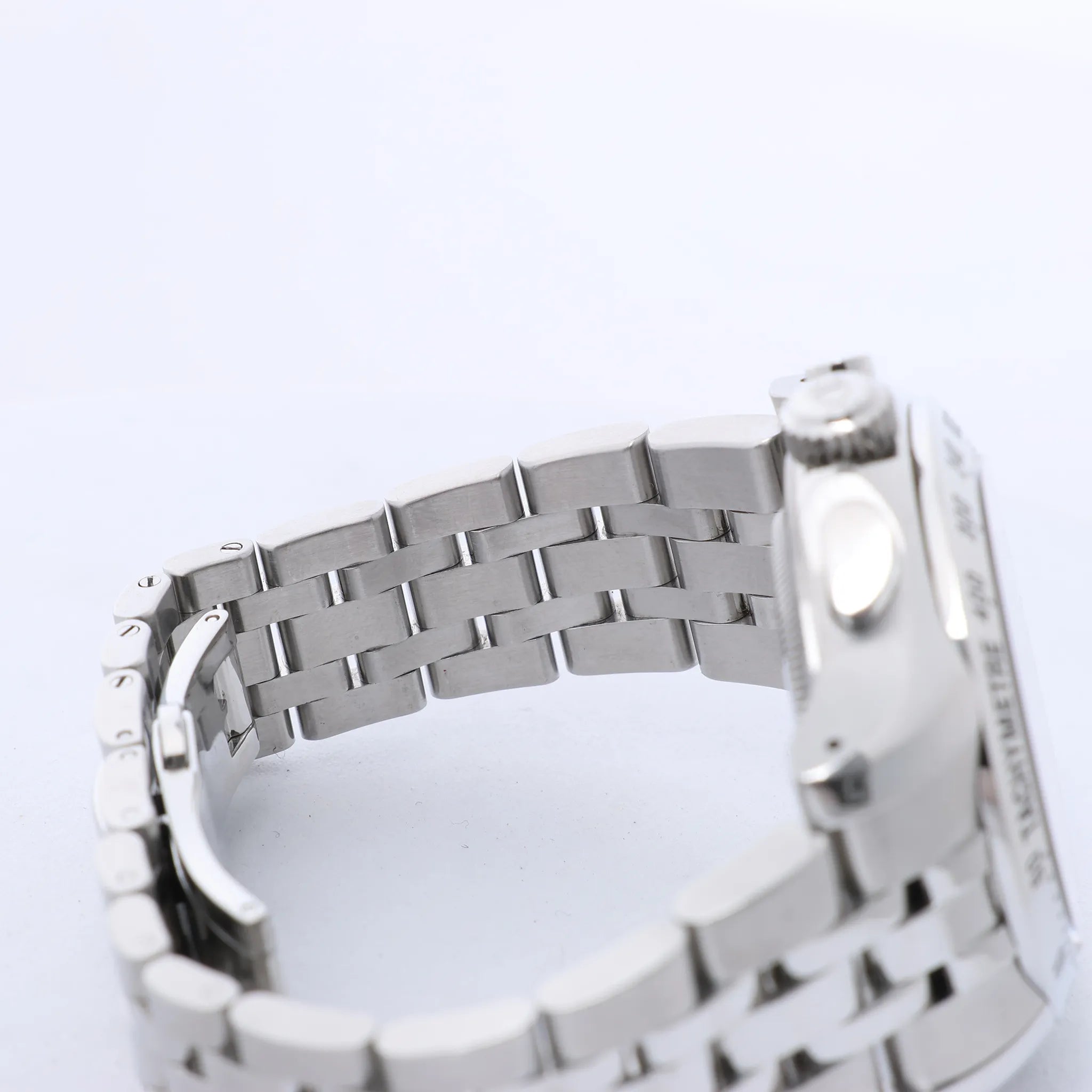 Tudor Chronautic 79380P 832584 SS AT Watch with Black Dial