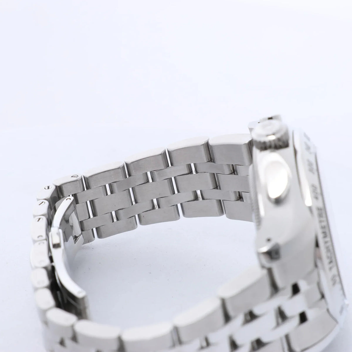 Tudor Chronautic 79380P 832584 SS AT Watch with Black Dial