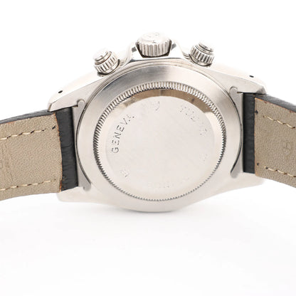 Tudor Prince Tiger Chrono 79280P SS Leather AT Watch with Silver Dial