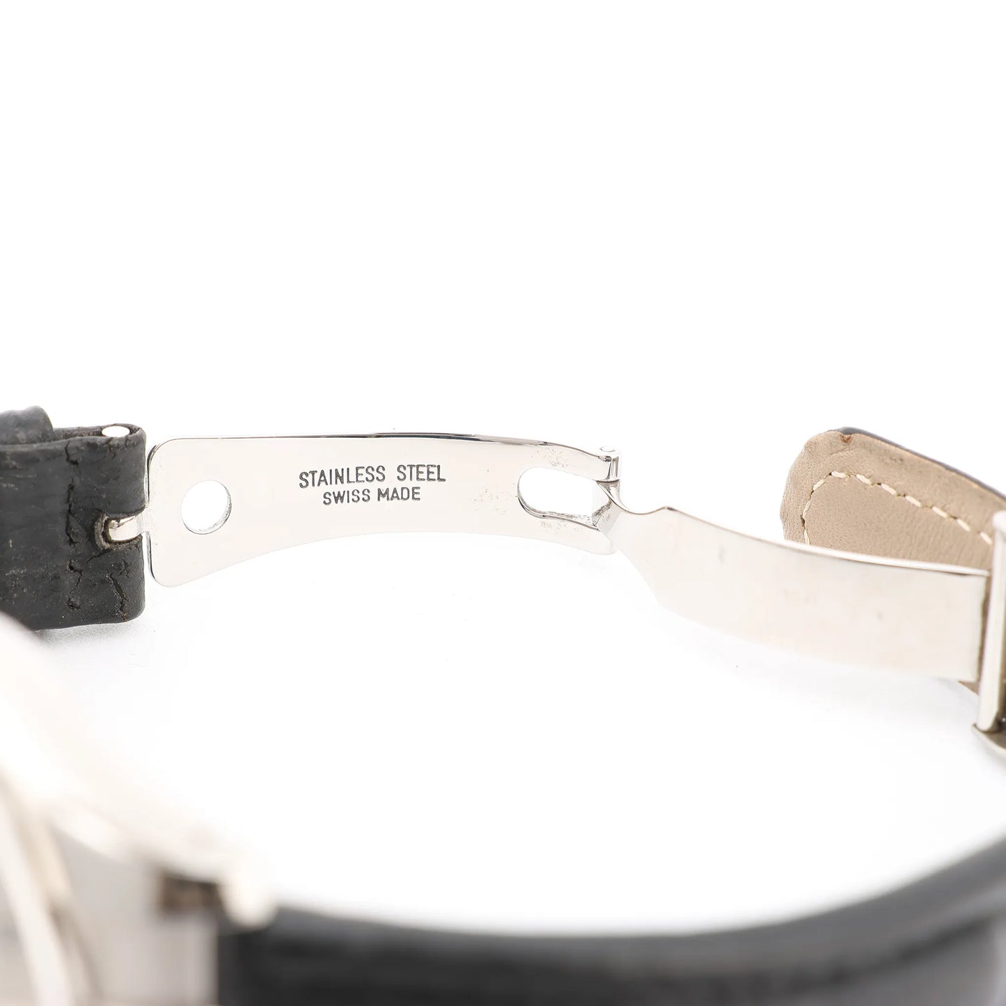 Tudor Prince Tiger Chrono 79280P SS Leather AT Watch with Silver Dial