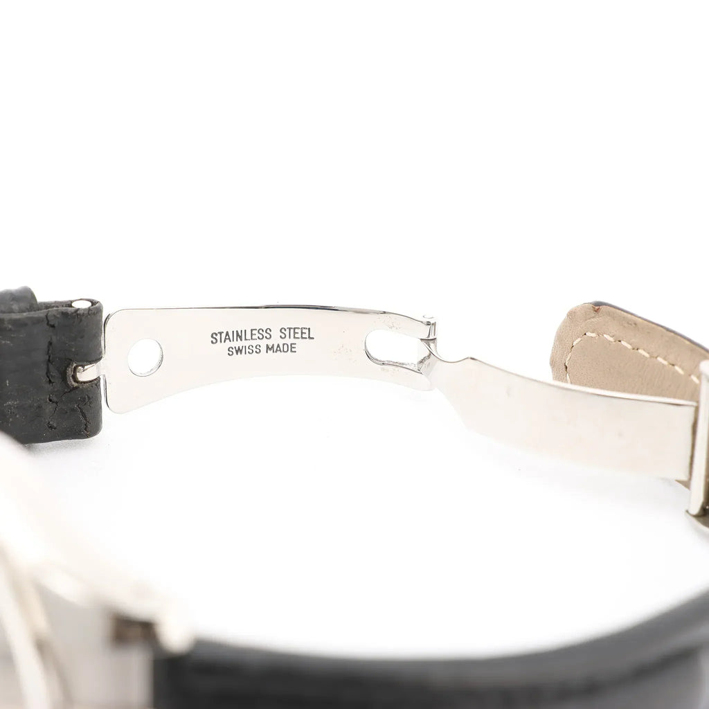 Tudor Prince Tiger Chrono 79280P SS Leather AT Watch with Silver Dial