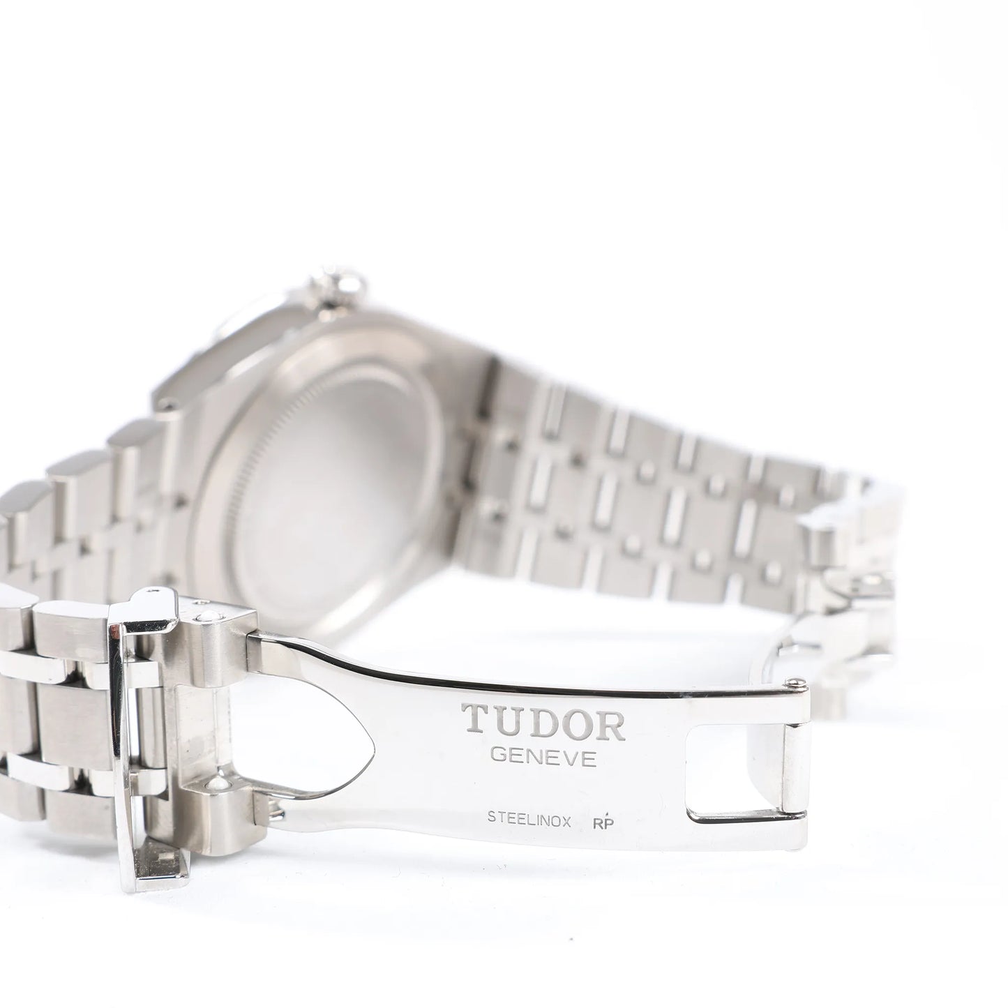 Tudor Royal 28500 50DM441 SS AT Uhr mit schwarzem Zifferblatt