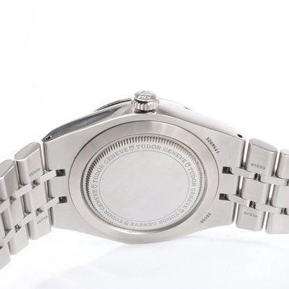 Tudor Royal 28500 50DM441 SS AT Uhr mit schwarzem Zifferblatt