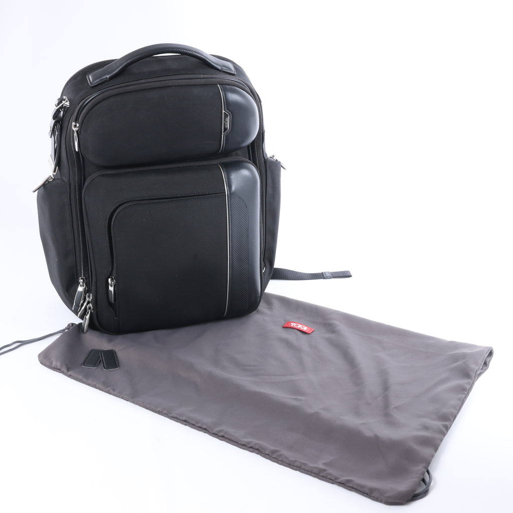 Tumi Arrivé Barker Fabric Backpack in Black