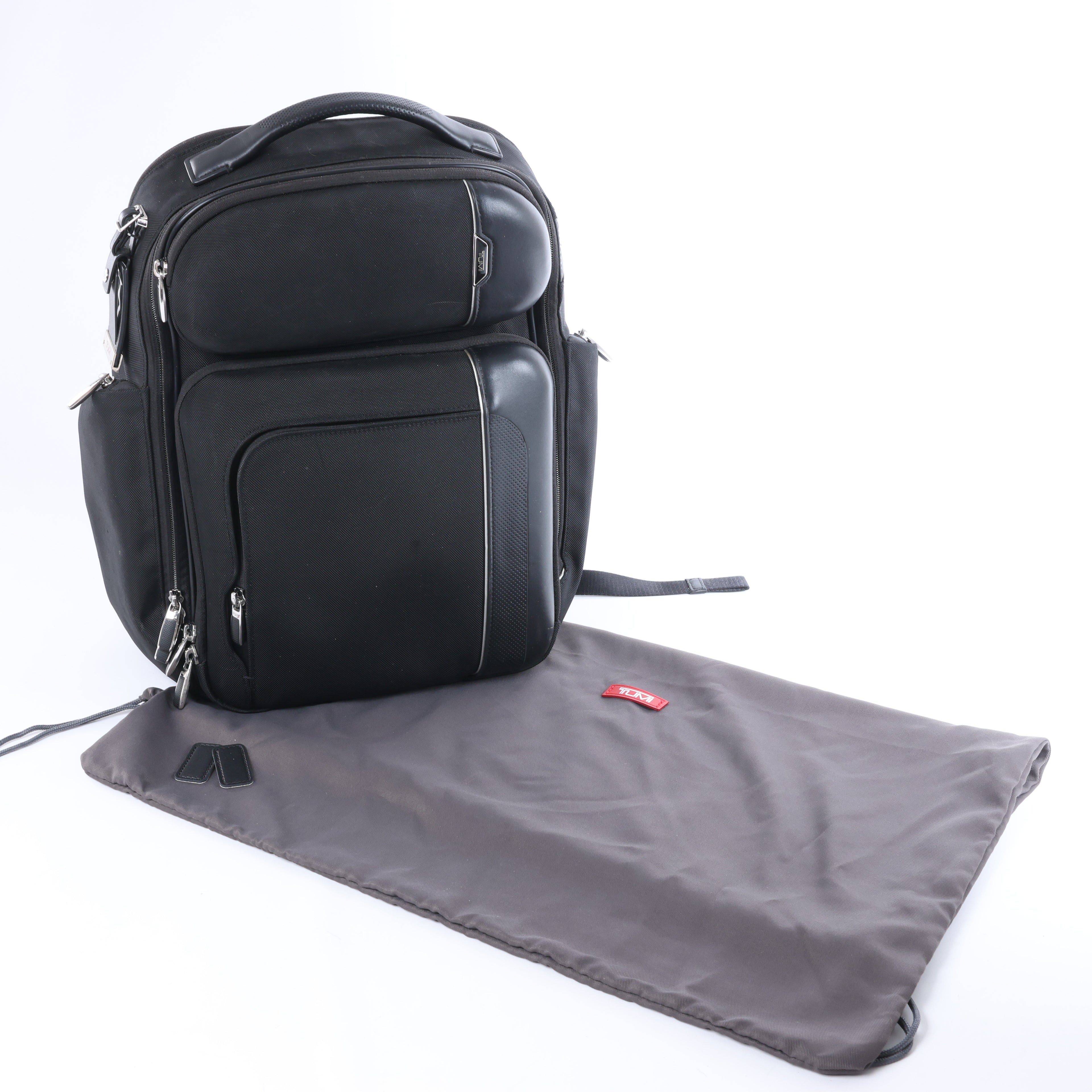 Tumi Arrivé Barker Fabric Backpack in Black
