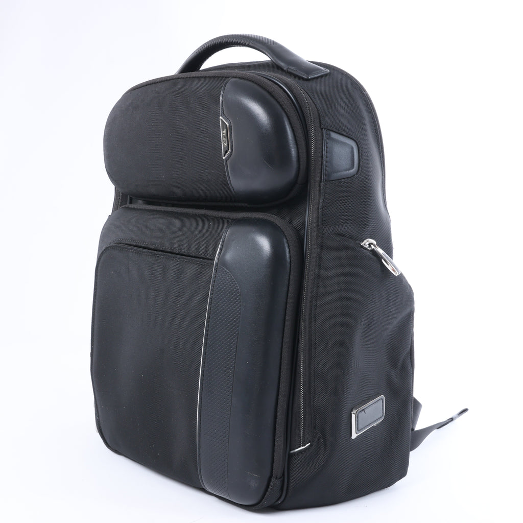 Tumi Arrivé Barker Fabric Backpack in Black