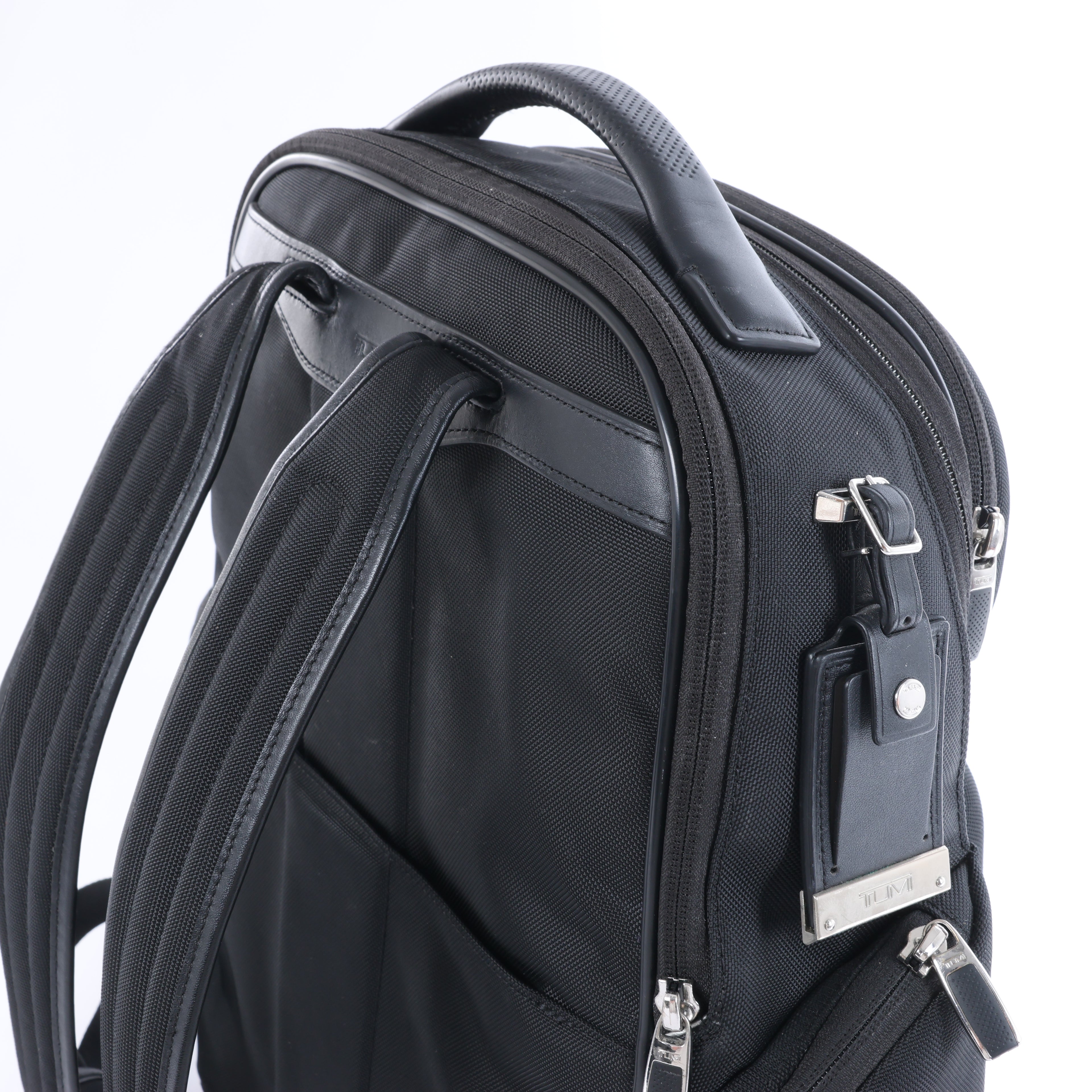 Tumi Arrivé Barker Fabric Backpack in Black