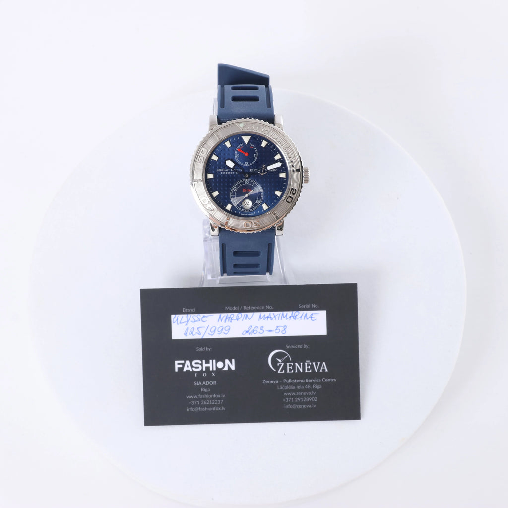 Ulysse Nardin Maxi Marine 263-58 AT Blue Dial
