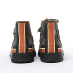 Valentino Garavani Camouflage-print Sneakers in Khaki, Size 38 EU