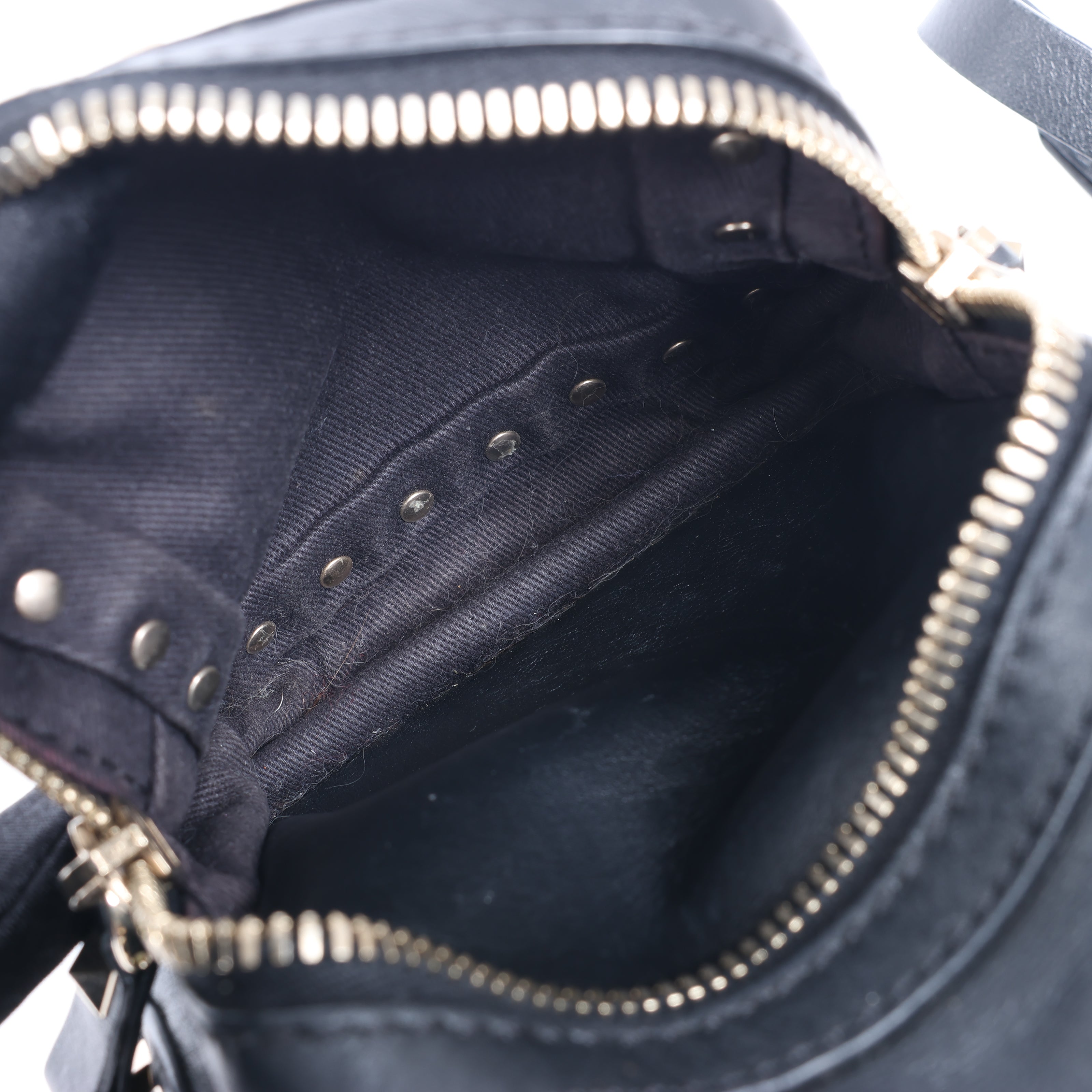 Valentino Garavani Rockstud Leather Backpack in Black