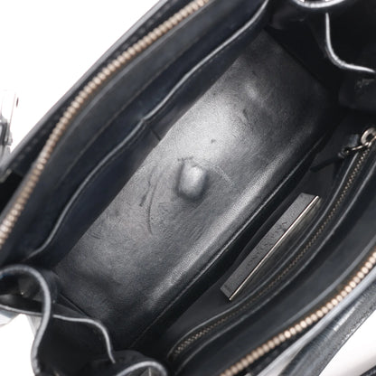 Valentino Garavani Rockstud Leather 2Way Handbag in Black