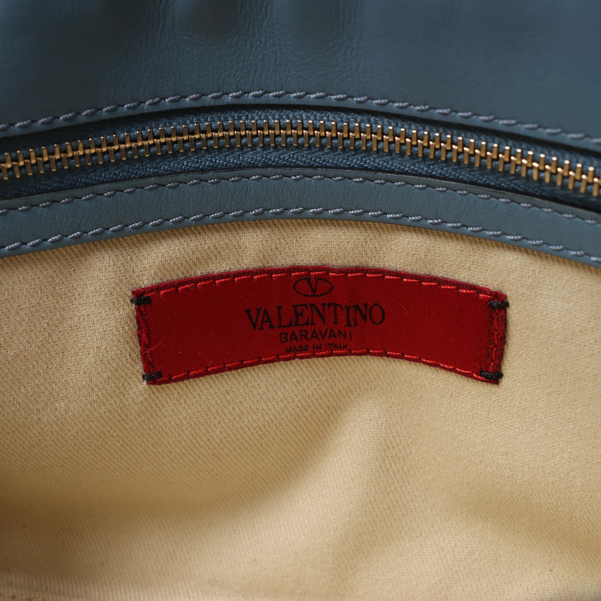 Valentino Rockstud 2Way Handbag in Blue
