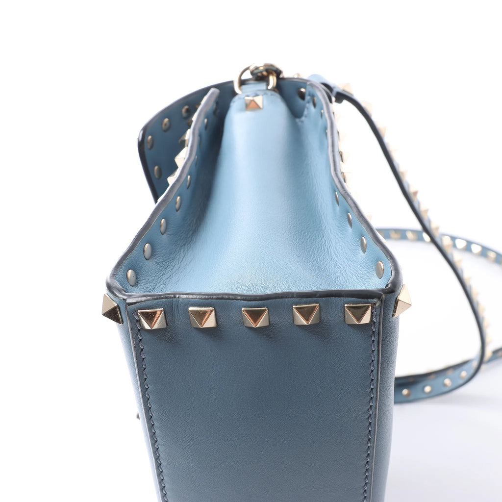 Valentino Rockstud 2Way Handbag in Blue