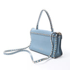 Valentino Rockstud 2Way Handbag in Blue