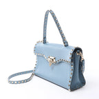 Valentino Rockstud 2Way Handbag in Blue