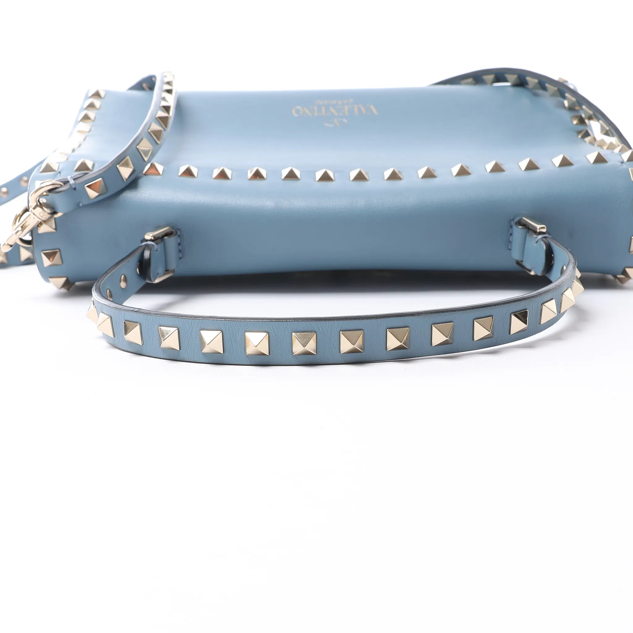 Valentino Rockstud 2Way Handbag in Blue