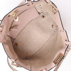 Valentino Garavani Rockstud Leather 2Way Handbag in Dusty Pink