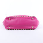 Valentino Garavani Rockstud Leather 2Way Handbag in Pink