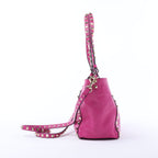 Valentino Garavani Rockstud Leather 2Way Handbag in Pink