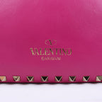 Valentino Garavani Rockstud Leather 2Way Handbag in Pink