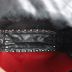 Valentino Garavani Rockstuds Spike Leather 2Way Backpack in Black